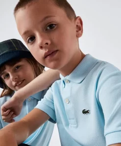 Polo Enfant Regular Fit En Petit Pique Uni | Lacoste Online