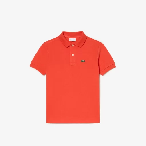 Polo Enfant Regular Fit En Petit Pique Uni | Lacoste Flash Sale