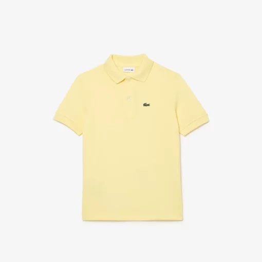 Polo Enfant Regular Fit En Petit Pique Uni | Lacoste Store