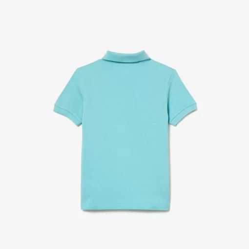 Polo Enfant Regular Fit En Petit Pique Uni | Lacoste Discount