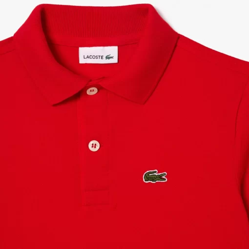 Polo Enfant Regular Fit En Petit Pique Uni | Lacoste Sale