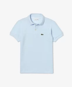 Polo Enfant Regular Fit En Petit Pique Uni | Lacoste Online