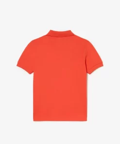 Polo Enfant Regular Fit En Petit Pique Uni | Lacoste Flash Sale