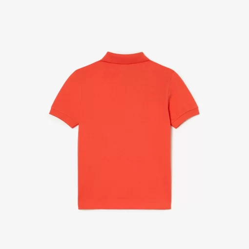 Polo Enfant Regular Fit En Petit Pique Uni | Lacoste Flash Sale