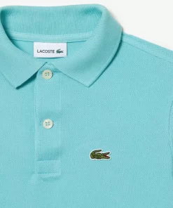 Polo Enfant Regular Fit En Petit Pique Uni | Lacoste Discount