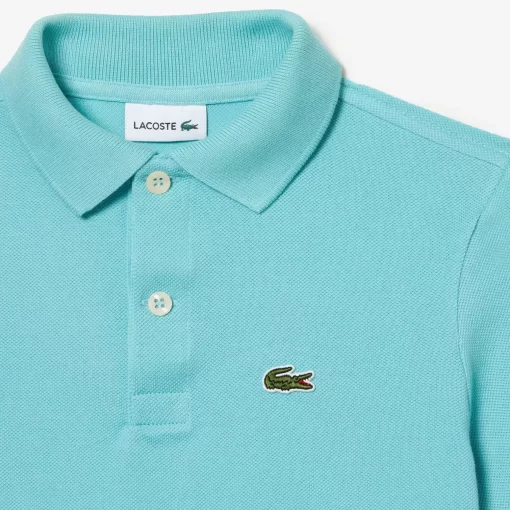 Polo Enfant Regular Fit En Petit Pique Uni | Lacoste Discount