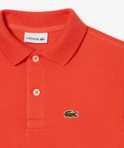 Polo Enfant Regular Fit En Petit Pique Uni | Lacoste Flash Sale