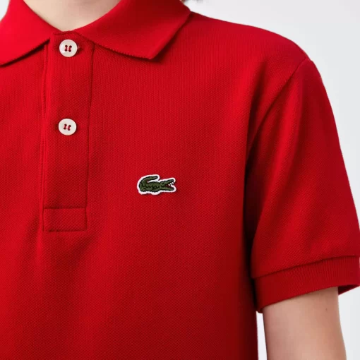 Polo Enfant Regular Fit En Petit Pique Uni | Lacoste Sale