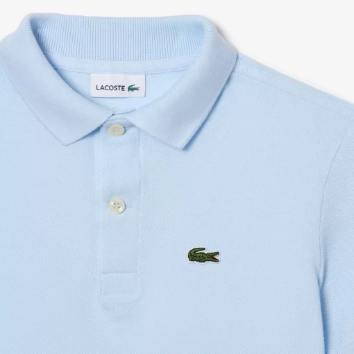 Polo Enfant Regular Fit En Petit Pique Uni | Lacoste Online