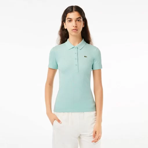 Polo Femme En Coton Biologique | Lacoste Outlet