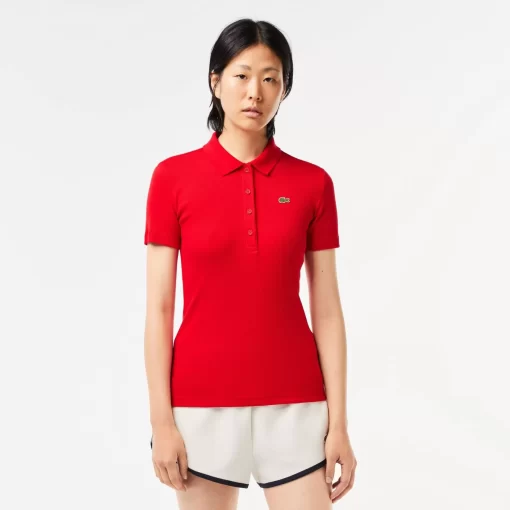 Polo Femme En Coton Biologique | Lacoste New