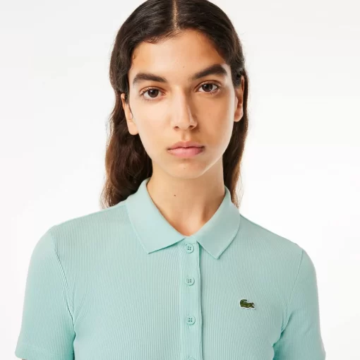 Polo Femme En Coton Biologique | Lacoste Outlet