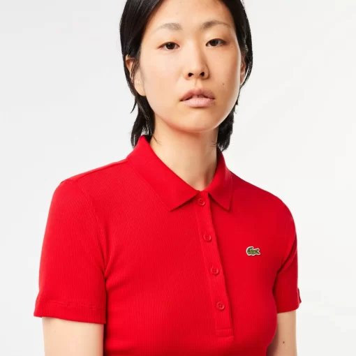 Polo Femme En Coton Biologique | Lacoste New