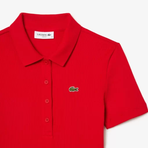 Polo Femme En Coton Biologique | Lacoste New