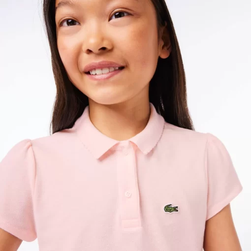 Polo Fille En Mini Pique Avec Col Festonne | Lacoste Hot