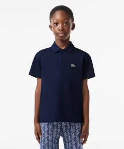 Polo Garçon En Coton Biologique Ultra Dry | Lacoste Hot