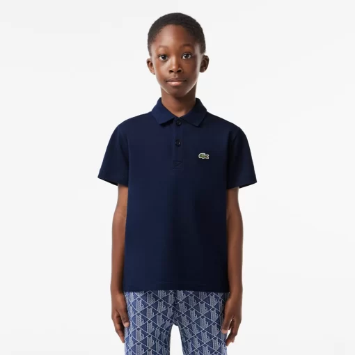 Polo Garçon En Coton Biologique Ultra Dry | Lacoste Hot