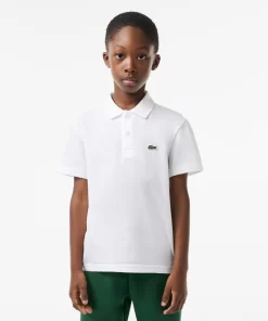 Polo Garçon En Coton Biologique Ultra Dry | Lacoste Cheap