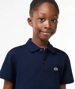 Polo Garçon En Coton Biologique Ultra Dry | Lacoste Hot