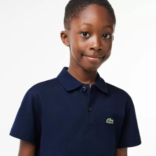 Polo Garçon En Coton Biologique Ultra Dry | Lacoste Hot