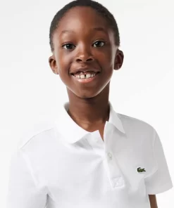 Polo Garçon En Coton Biologique Ultra Dry | Lacoste Cheap