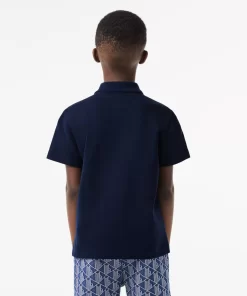 Polo Garçon En Coton Biologique Ultra Dry | Lacoste Hot