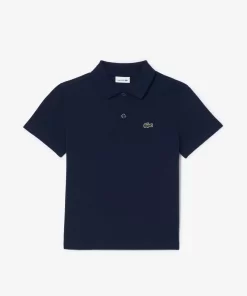 Polo Garçon En Coton Biologique Ultra Dry | Lacoste Hot