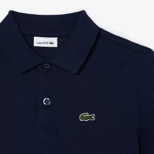 Polo Garçon En Coton Biologique Ultra Dry | Lacoste Hot