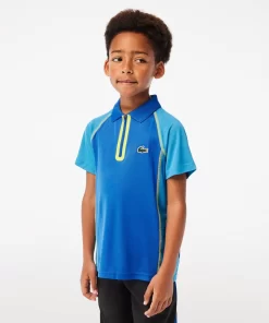 Polo Garçon Tennis En Polyester Recycle Ultra-Dry | Lacoste Store