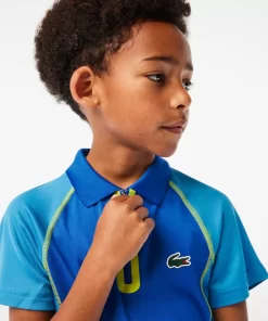 Polo Garçon Tennis En Polyester Recycle Ultra-Dry | Lacoste Store