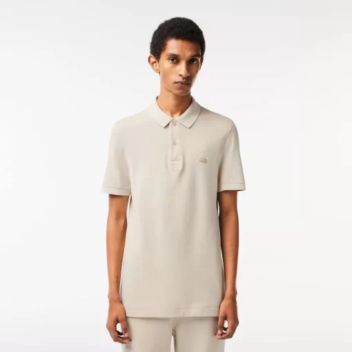 Polo Homme En Coton Biologique Teinture Naturelle | Lacoste Clearance