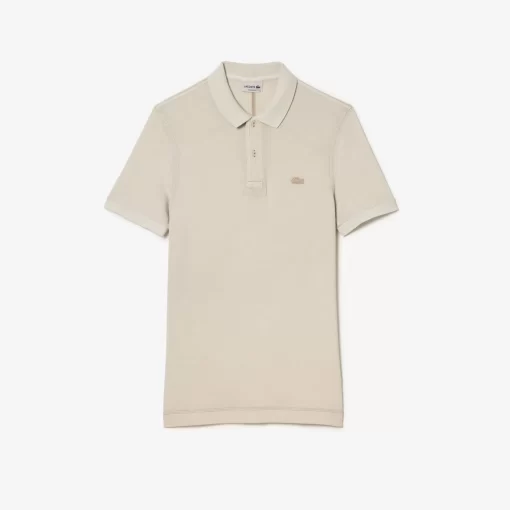 Polo Homme En Coton Biologique Teinture Naturelle | Lacoste Clearance