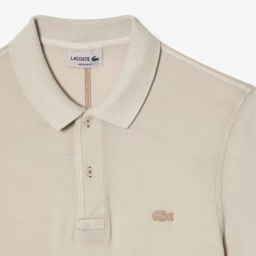 Polo Homme En Coton Biologique Teinture Naturelle | Lacoste Clearance