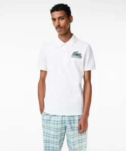 Polo Homme En Petit Pique De Coton | Lacoste Outlet