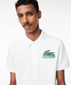 Polo Homme En Petit Pique De Coton | Lacoste Outlet