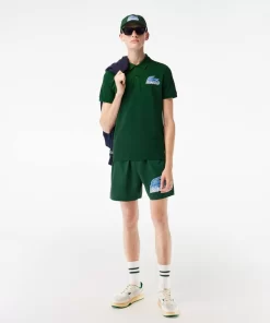 Polo Homme En Petit Pique De Coton | Lacoste Discount