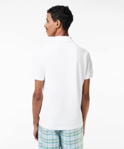 Polo Homme En Petit Pique De Coton | Lacoste Outlet