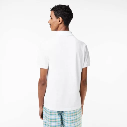 Polo Homme En Petit Pique De Coton | Lacoste Outlet