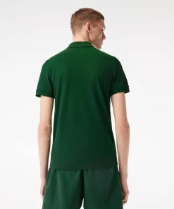 Polo Homme En Petit Pique De Coton | Lacoste Discount