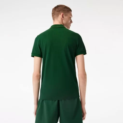 Polo Homme En Petit Pique De Coton | Lacoste Discount