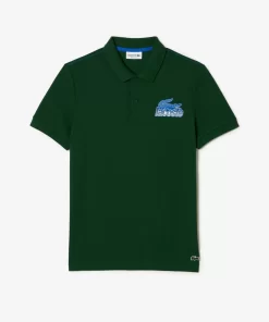 Polo Homme En Petit Pique De Coton | Lacoste Discount