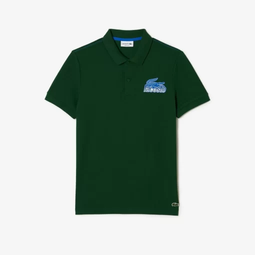 Polo Homme En Petit Pique De Coton | Lacoste Discount