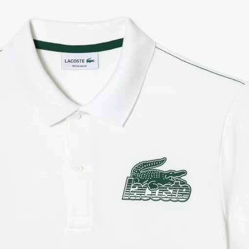 Polo Homme En Petit Pique De Coton | Lacoste Outlet