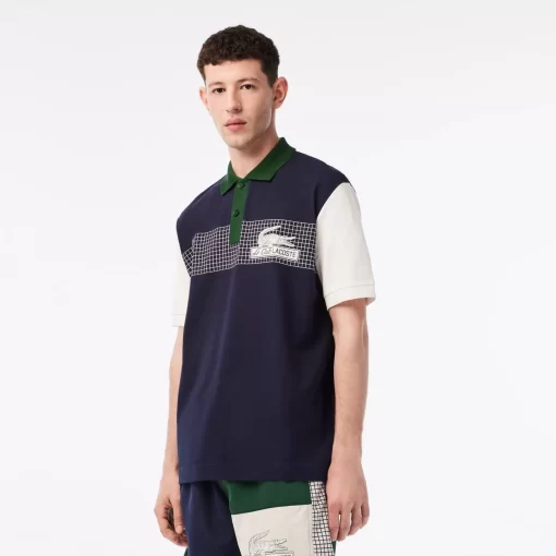 Polo Homme Loose Fit En Coton Biologique | Lacoste Outlet