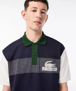 Polo Homme Loose Fit En Coton Biologique | Lacoste Outlet