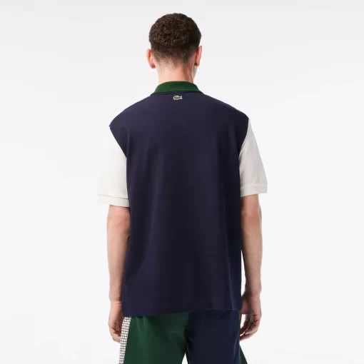 Polo Homme Loose Fit En Coton Biologique | Lacoste Outlet