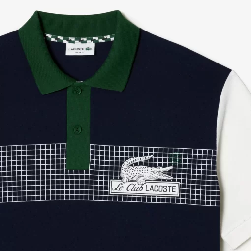 Polo Homme Loose Fit En Coton Biologique | Lacoste Outlet