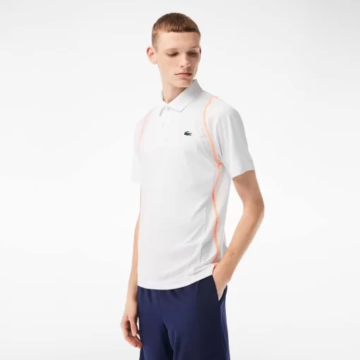 Polo Homme Tennis En Polyester Recycle | Lacoste Clearance