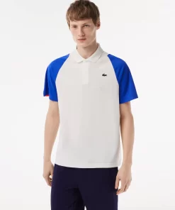 Polo Homme Tennis En Polyester Recycle | Lacoste Flash Sale