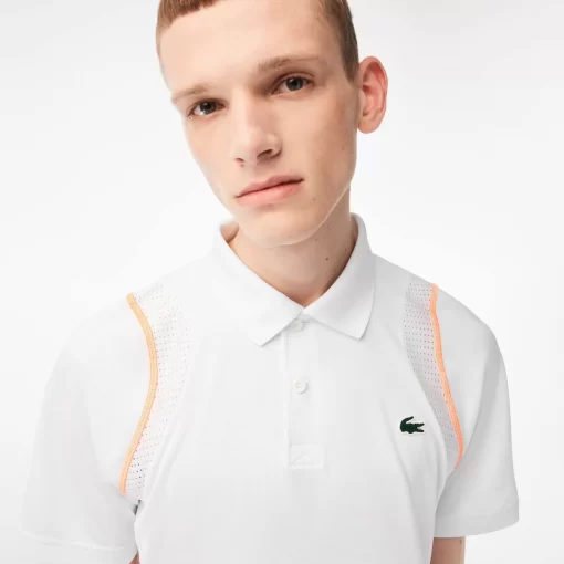 Polo Homme Tennis En Polyester Recycle | Lacoste Clearance